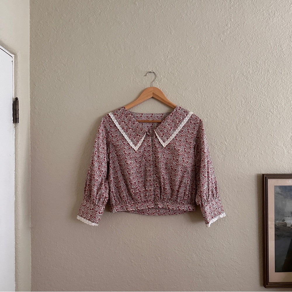 Christy Dawn Beatrice Top in Cherry Blossom